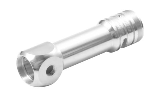 Piezas que trabajan a máquina de plata del CNC de la alta precisión que anodizan piezas que muelen de torneado del CNC
