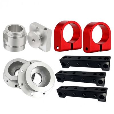 Piezas de aluminio que trabajan a máquina del CNC Al6063 que anodizan piezas del molino del CNC