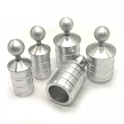 Precisión de acero inoxidable de aluminio modificada para requisitos particulares de las piezas del CNC que muele