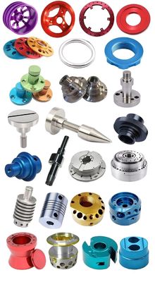 CNC estable que da vuelta a colorido de los componentes de las piezas anodizado modificado para requisitos particulares