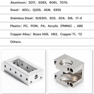 Las piezas de torneado que muelen que trabajan a máquina de encargo del CNC colorean final de anodización