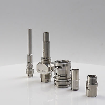 Piezas que trabajan a máquina de plata del CNC de la alta precisión que anodizan piezas que muelen de torneado del CNC