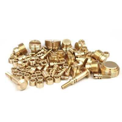 Artículo de cobre amarillo de encargo de las piezas del CNC del OEM/del ODM para la automatización industrial
